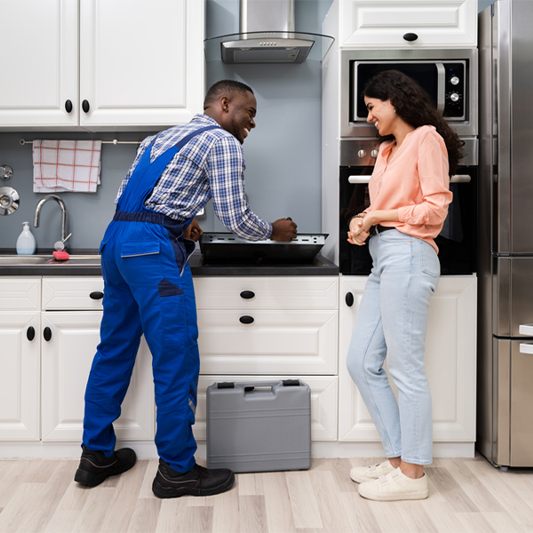 what kind of warranty do you offer on your cooktop repair services in Girard Illinois